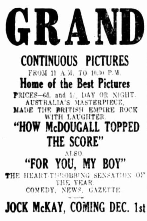 How McDougall Topped the Score