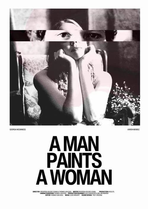 A Man Paints A Woman